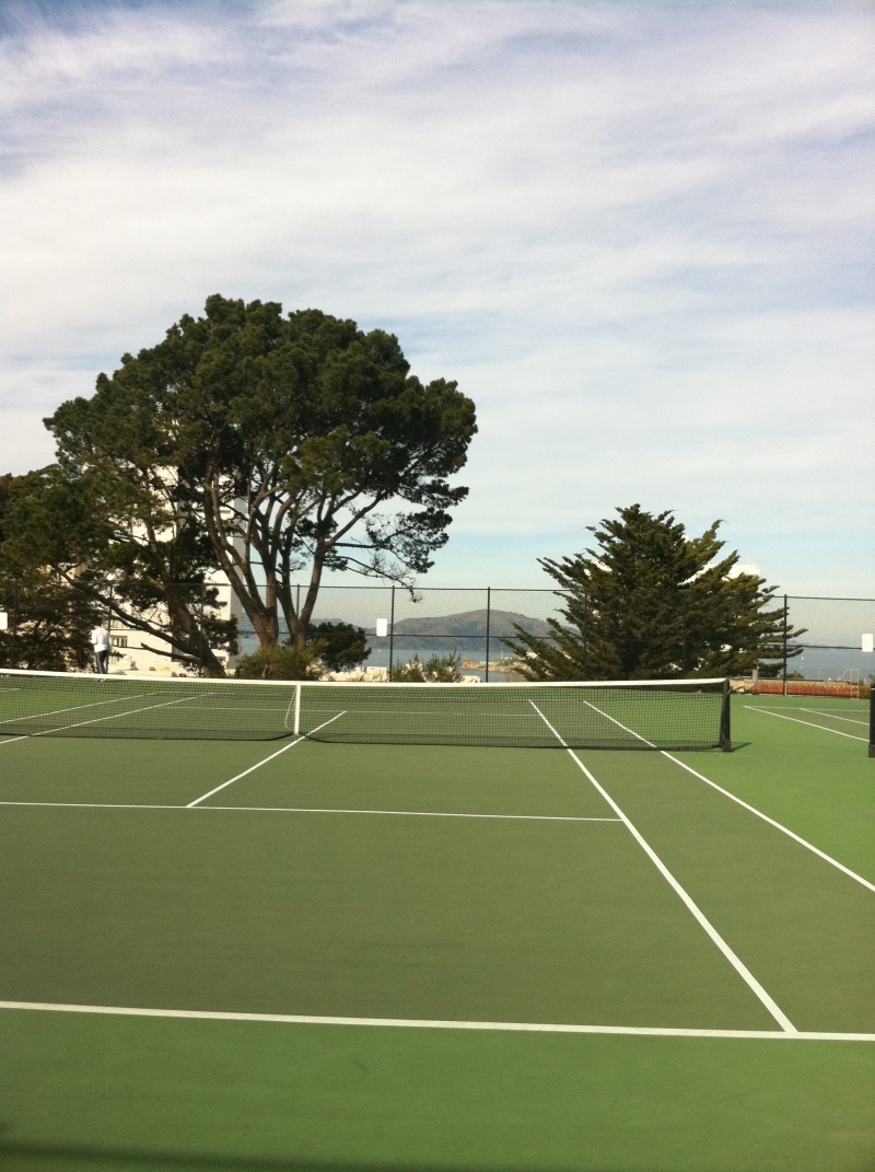 Tennis Court with a View - Alice Marble Park